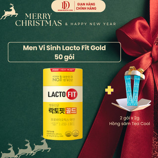  Men Vi Sinh LACTO-FIT GOLD Bổ Sung Lợi Khuẩn Cải Thiện Đường Ruột Khỏe Mạnh cho cả gia đình  50 gói x 2g  