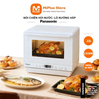  Lò chiên hơi nước lò nướng hấp  Panasonic SC211W dung tích 22L menu 30 chức năng,tiệt trùng hấp nướng đồ ăn 