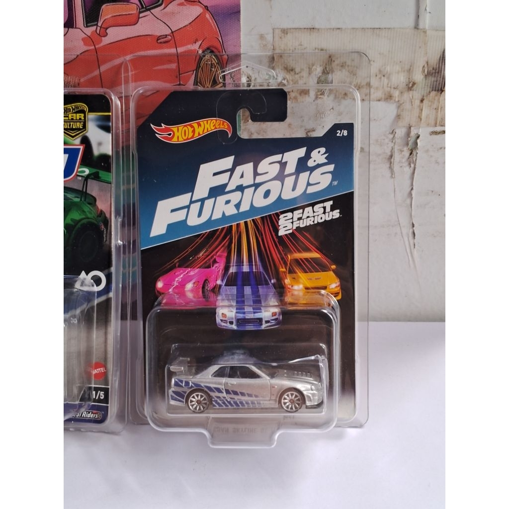 HOT WHEELS NISSAN SKYLINE GTR R34 FAST AND FURIOUS, hàng hiếm
