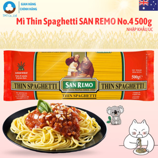   Hà Nội  Mì ý spaghetti Sợi Mảnh San Remo 500g No.4 