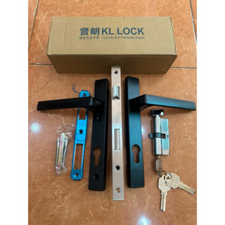  Khoá tay gạt cửa nhôm Kinlong lắp hệ Việt pháp 4500 PMA hệ 700 hệ 1000 sắt hộp 3x6 sắt hộp 4x8 