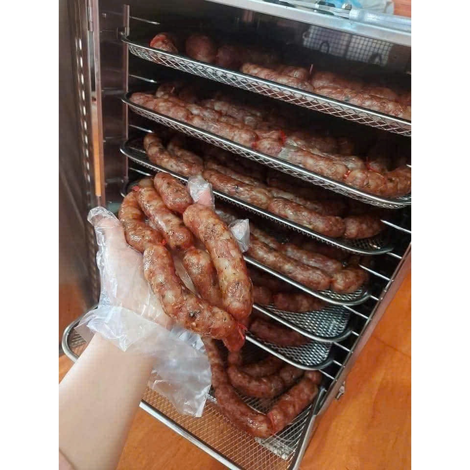 Máy sấy thực phẩm 16 khay inox 100%-máy sấy trái cây-sấy thảo dược