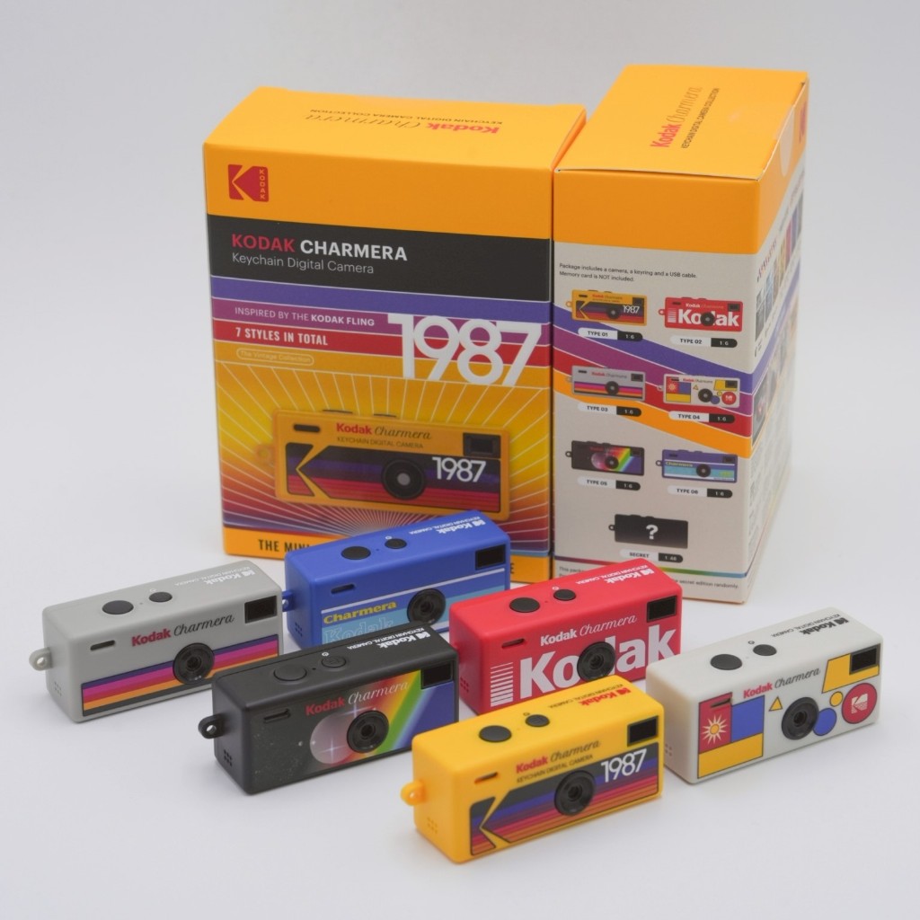 [Hộp ngẫu nhiên] Máy ảnh móc chìa khóa Kodak Charmera Keychain Digital Camera Blind Box -Tặng Củ SẠC