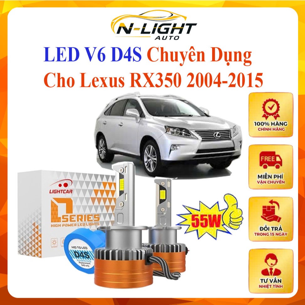 LED V6 D4S Chuyên  Dụng Cho Lexus RX350 2004-2015