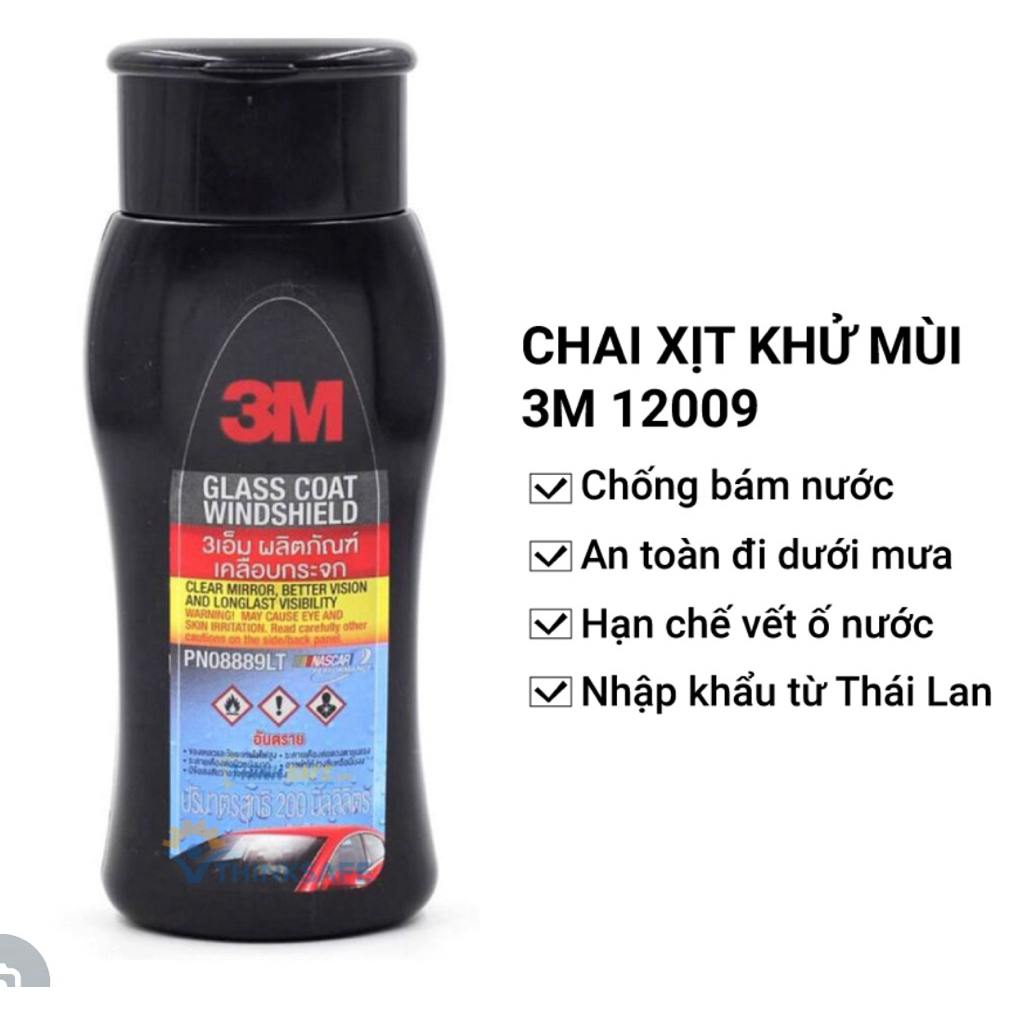Chống bám nước kính ô tô 3M 08889lt