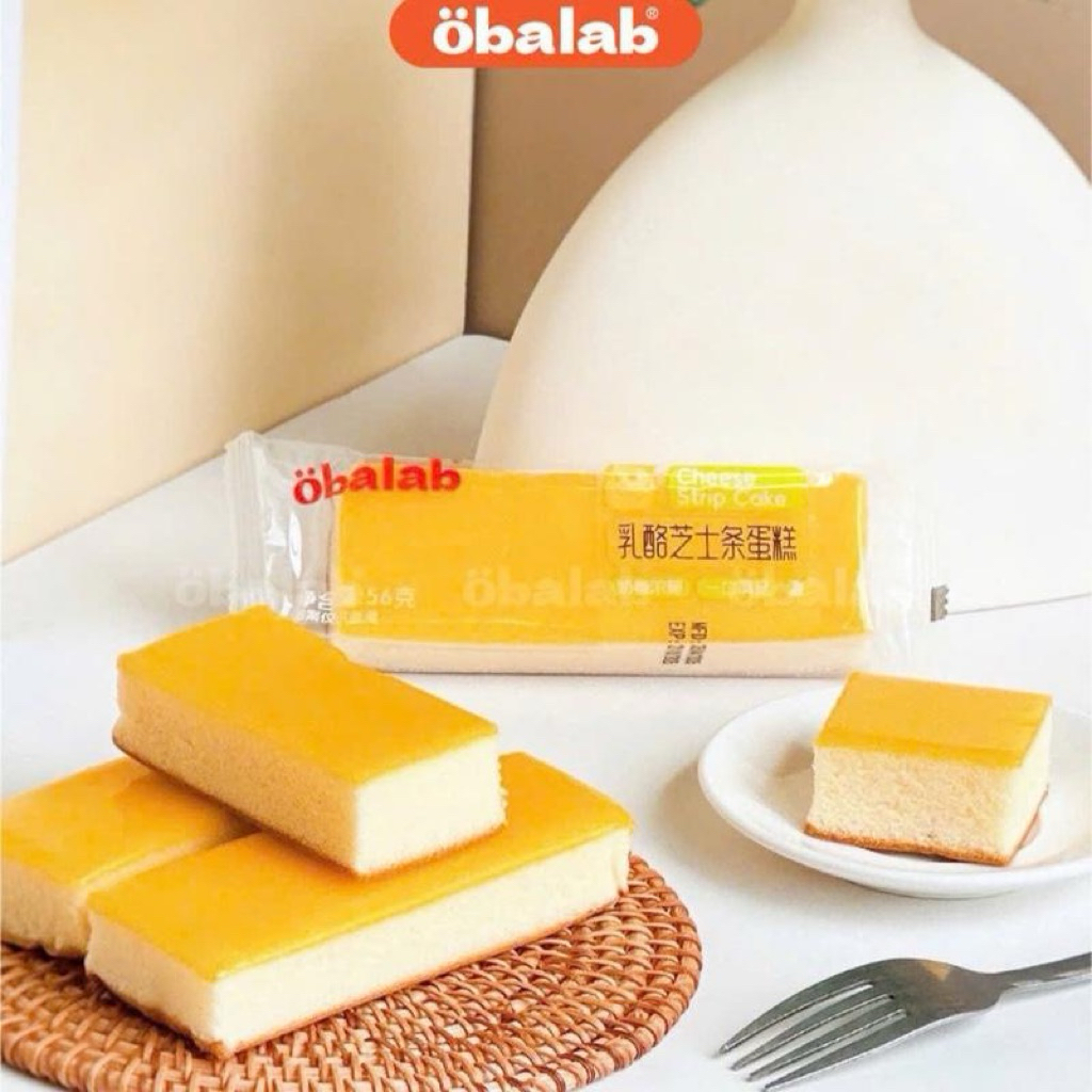 Thùng 34 cái bánh que phô mai của obalab thơm ngon mềm mịn