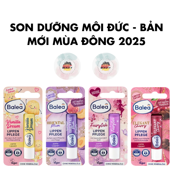 Son Dưỡng Môi Balea Đức, Son Dưỡng Môi Mềm Mùa Đông Tránh Bong Tróc, Son Dưỡng Môi Nam Nữ Trẻ Em