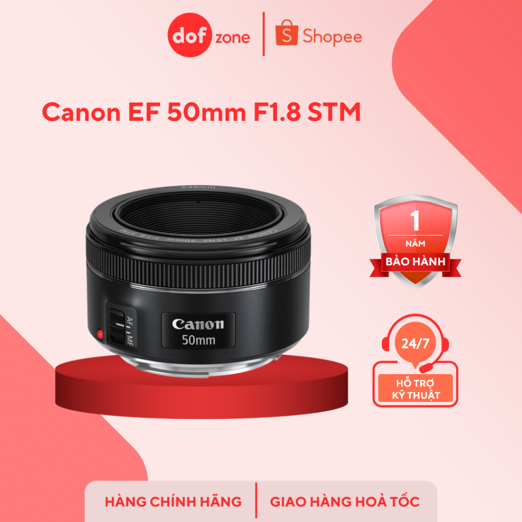 Canon EF 50mm F1.8 STM - Chính Hãng