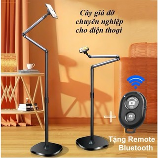   Tặng Remote  Chân quay chữ Z cây giá đỡ điện thoại L01 tay xoay chuyên nghiệp dùng chụp hình quay video vlog livestream 