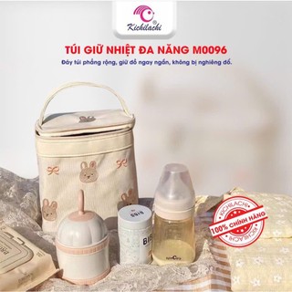 Túi Giữ Nhiệt Đa Năng KICHILACHI Giữ Nhiệt Lên Đến 14H Đựng Hộp Cơm, Cháo, Bình Sữa Giữ Được Ấm Và Lạnh M0096