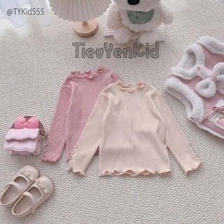  Quần áo trẻ em Set 2 áo len tăm bé gái 9-25kg A555 Tiểu Yến KID 