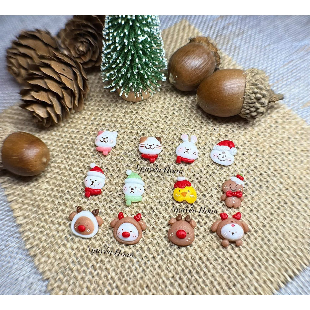 Charm bột Noel (giá 25k/2 cái)