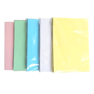  Giấy màu Bìa màu khổ A4 100 tờ tập định lượng 160gsm dùng in văn phòng cắt dán thủ công và làm thiệp 