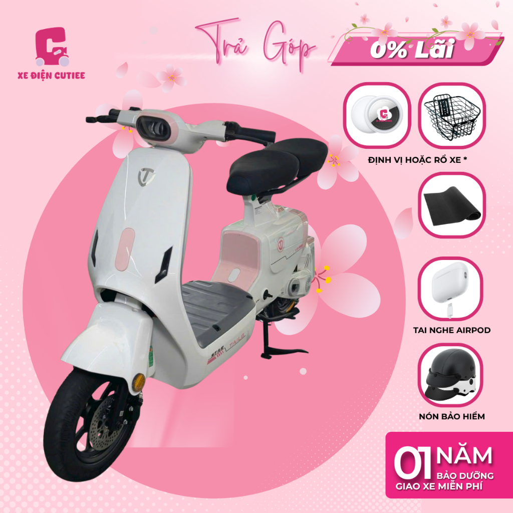 Xe điện Cutiee TAILG GR55 Plus - Có Đăng Kiểm và Bàn Đạp