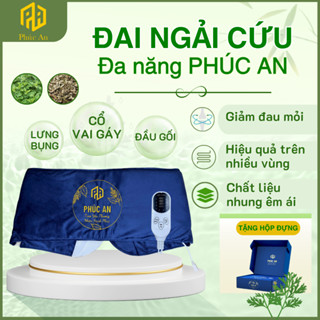 [CHÍNH HÃNG] Đai ngải cứu điện đa năng Phúc An, giảm mệt mỏi ngủ ngon sâu giấc, chăm sóc cơ thể