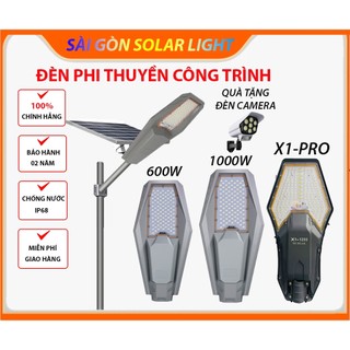  Đèn phi thuyền công trình năng lượng mặt trời Solar light 600W & 1000W 