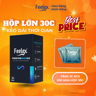  Bao cao su Feelex Performance nhiều gel bôi trơn 