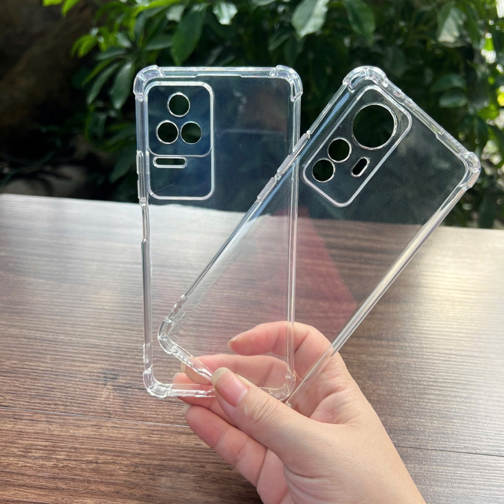 Ốp lưng Xiaomi Redmi K50/ K50 Pro 5G/ K50 Ultra dẻo Silicon trong suốt và chống va đập 4 góc