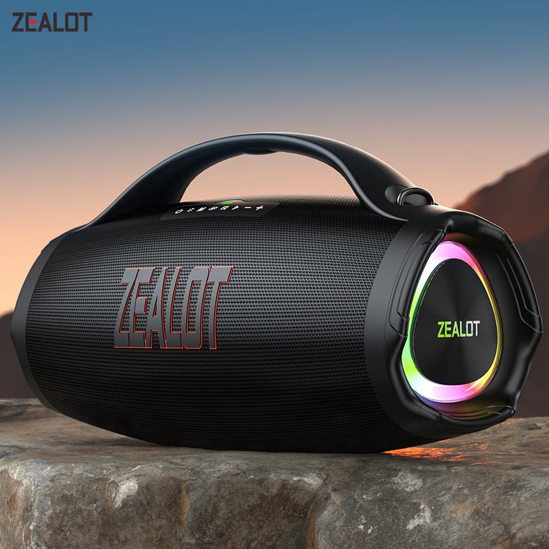 Loa Bluetooth ZEALOT S98 160W Pin 36000mAh Bluetooth 5.3 Phát 10m Âm Thanh Hi-Fi