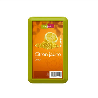 Vỏ Chanh Vàng Nghiền Cấp Đông Capfruit Nhập Khẩu Pháp (Lemon Zest Paste) - Hộp 500g