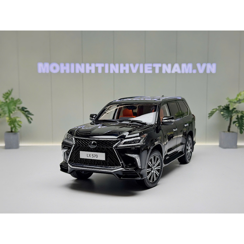 XE MÔ HÌNH LEXUS LX570 SUPERSPORT,TỶ LỆ 1/18 LCD MODEL