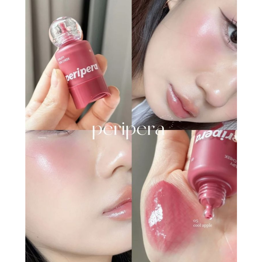 Má Hồng Peripera Syrupy Tok Cheek 9g 04,05