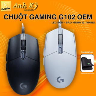 Chuột chơi game có dây 𝑮-𝑺𝒆𝒓𝒊𝒆𝒔 G102 OEM có dây 8000 dpi LED 16,8tr màu RGB - BH 12 Tháng 1 đổi 1