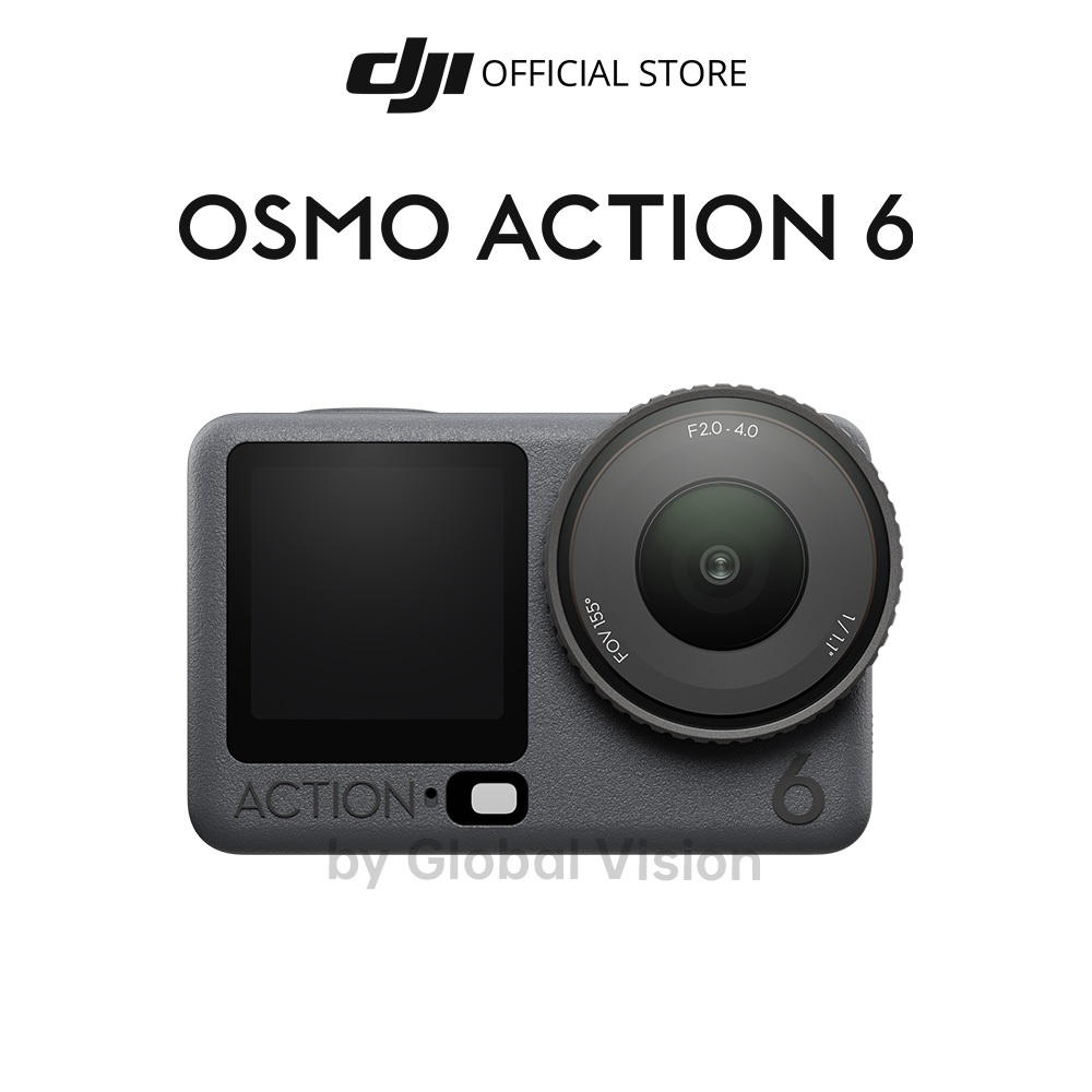 Camera hành động DJI Osmo Action 6 máy quay hành trình | Video 8K, cảm biến vuông 1/1.1, bộ nhớ trong 50GB (DJI OA 6) | BigBuy360 - bigbuy360.vn