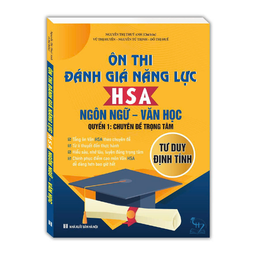 Sách - Ôn Thi Đánh Giá Năng Lực HSA Ngôn Ngữ - Văn Học - Shuongthao