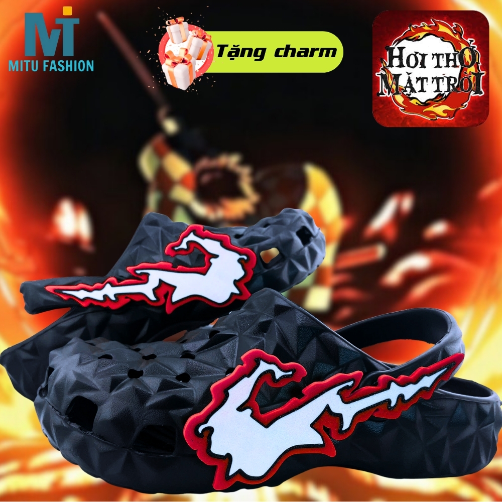 [Charm Riêng Không Dép] Charm Hơi Thở Mặt Trời Gắn Dép Crocs -Combo 2 Charm Gồm 1 cặp Jibbitz (2 chi