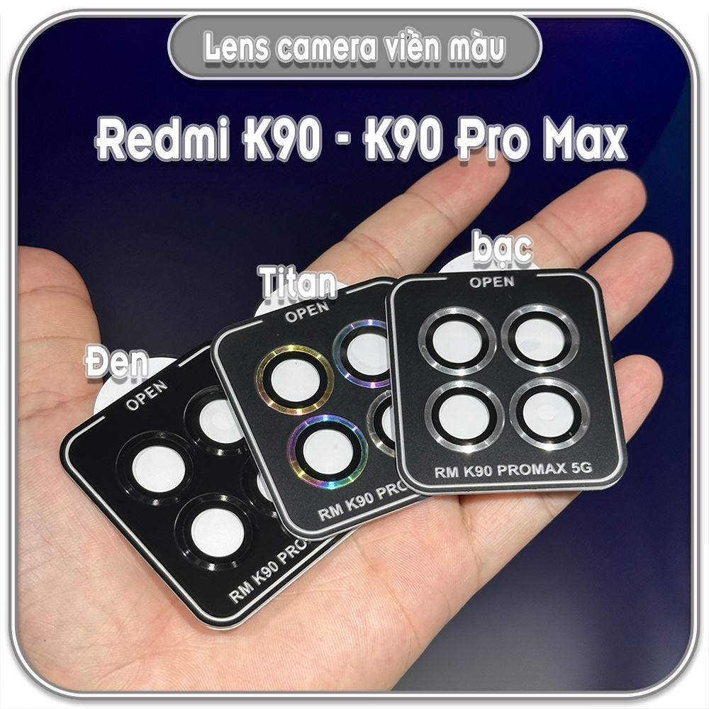 Lens camera cho Redmi K90 - K90 Pro Max / Poco F8 Pro - F8 Ultra
