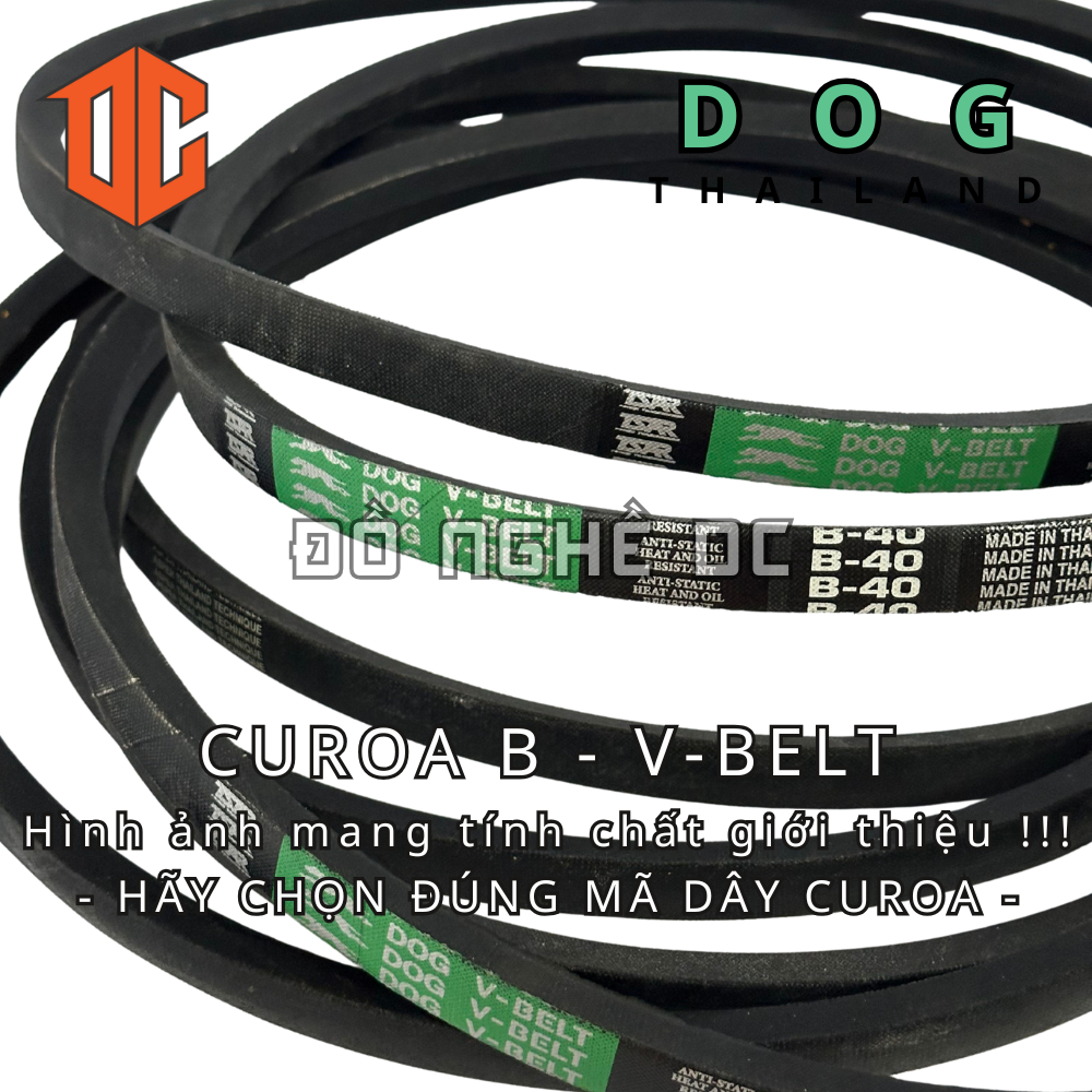 Sợi cao su curoa trơn thường Thái lan - DOG B55 B51 B45 B72 B91 B93 B73 B62 B23 B79 B24 B72 B26 B99 