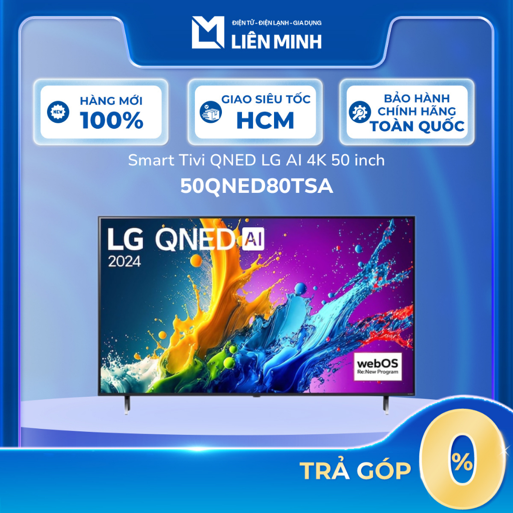 50QNED80TSA / 55QNED80TSA / 65QNED80TSA - Smart Tivi QNED LG 4K [GIÁ MÁY]