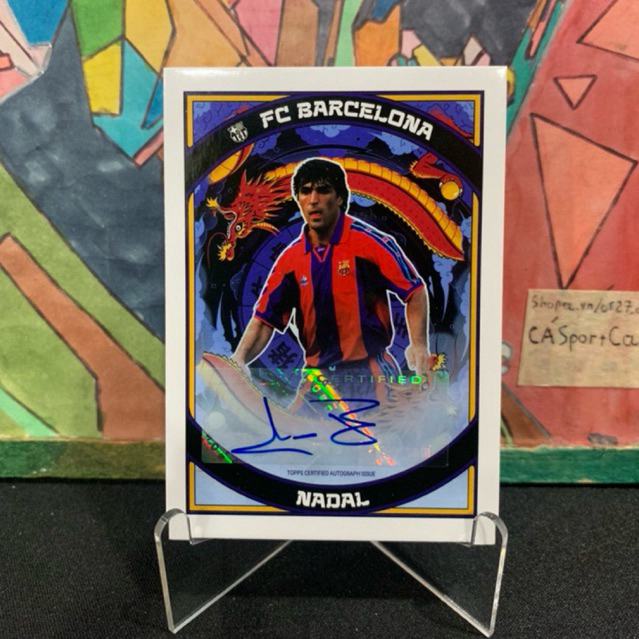 Miguel Nadal | AUTOGRAPH | YEARS OF DRAGON | TOPPS