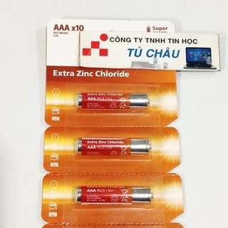 Pin AAA R03 MICRO 1.5V (R03L10S/97 Zinc chloride) chất lượng, chính hãng