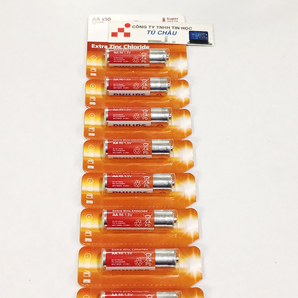 Pin AA R6 MIGNON 1.5V (R06L2S/97 Zinc chloride) / Pin chất lượng chính hãng