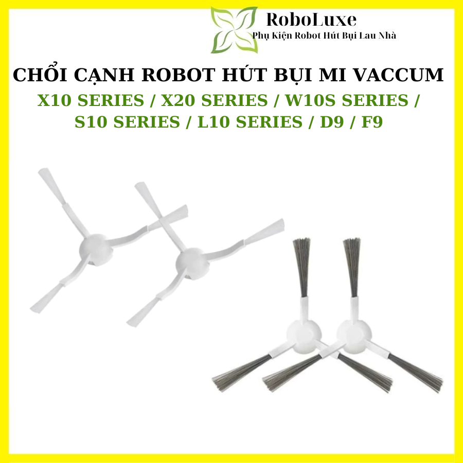 Chổi cạnh robot Mi Dreame S10 S10 Pro L10S X10 X20 F9 D9 L10 Pro Z10 Pro D9 Pro D10 Plus