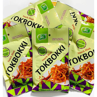 snack hình tokboki, bim bim vị tokboki