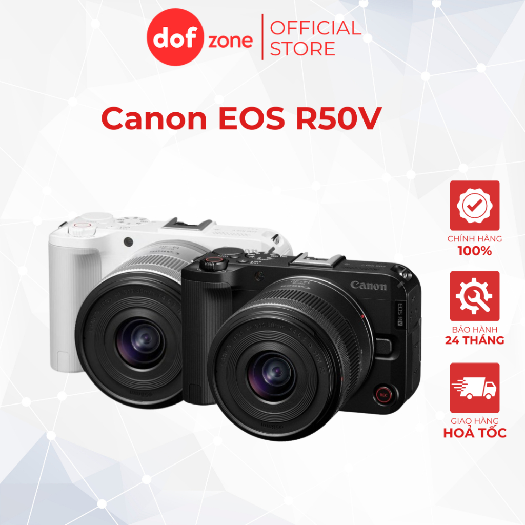 Canon EOS R50V - Chính Hãng