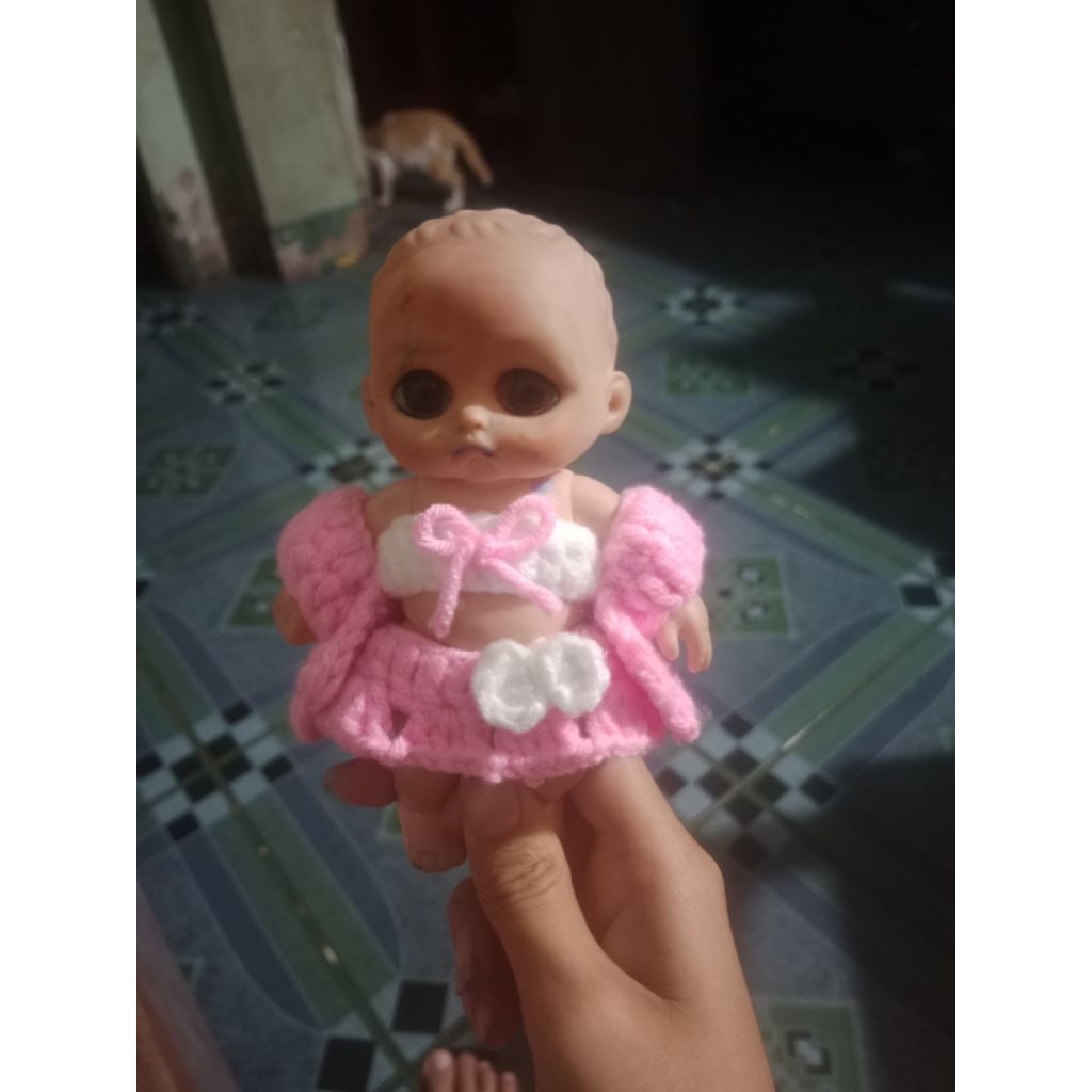 set đồ gơ phố cho doll (kuman) 5in