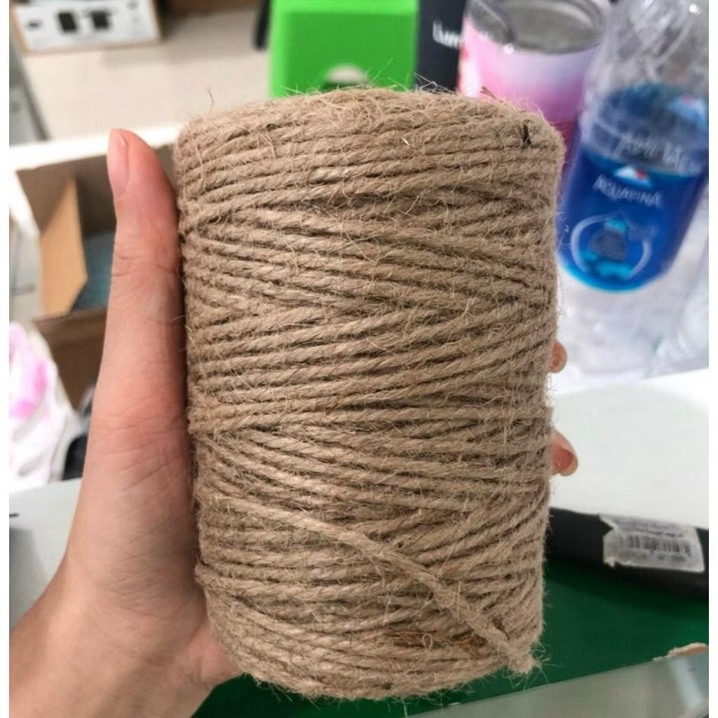 Dây thừng 2.5mm, 2mm, dây đay, dây thừng decor, cuộn dây thừng, handmade, dây thừng trang trí