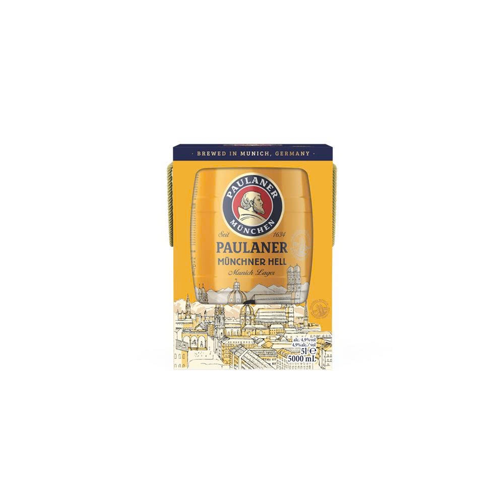 BIA PAULANER MUNCHNER HELL 4,9% – BOM 5 L