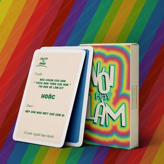 Bộ bài Nói Hay Làm, Nói Hay Lèm 30 lá party game bài nhậu Việt hoá dành cho nhóm bạn