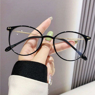  Kính cận gọng tròn chống ánh sáng xanh QUANG MINH có đủ độ dáng nhựa kim loại cho mặt nhỏ và vừa - mã 2929 