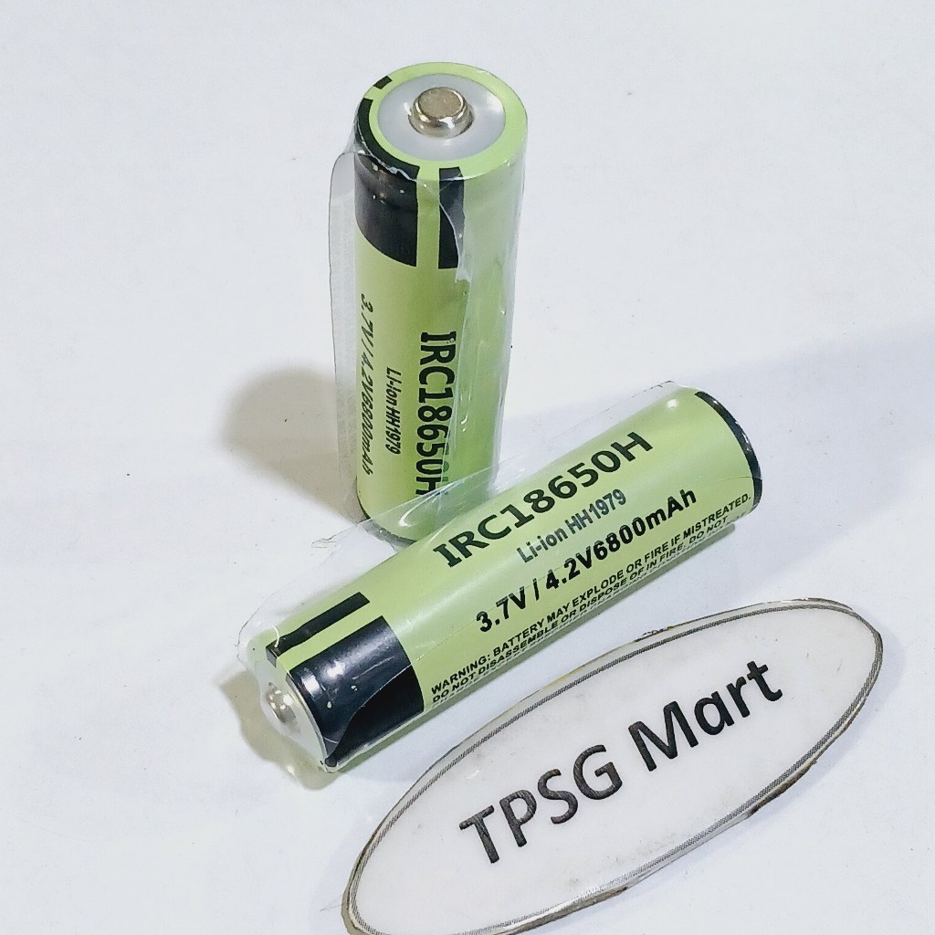 Pin 18650 18650 3.7V - 4.2V 6800mAh: Đầu Nhọn / Đầu Bằng