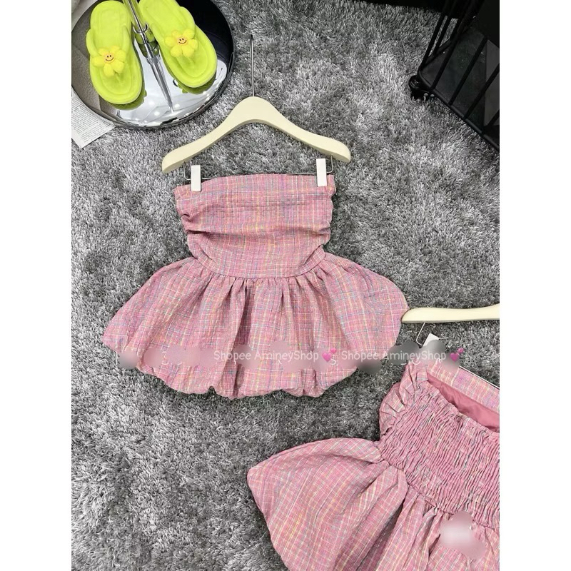 Pass - Áo cup ngực hồng Up Studio