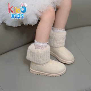 Bốt Cho Bé - Giày Cao Cổ Lông Phong Cách Hàn Quốc Cho Bé BOT2519 