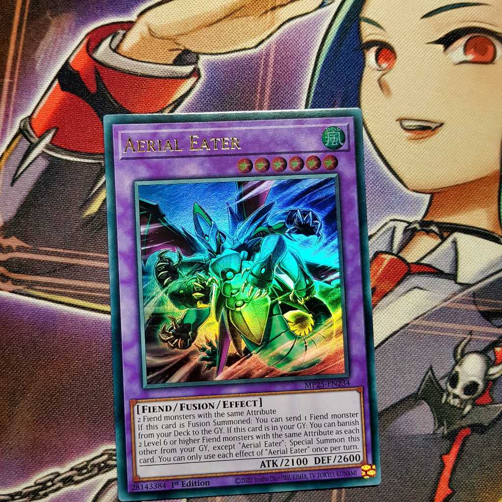 Thẻ bài Yugioh chính hãng | Aerial Eater | MP25 Ultra Rare.