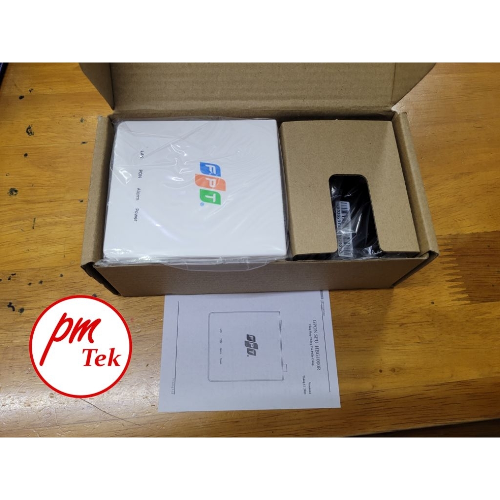 Bộ chuyển đổi tín hiệu quang -> điện (converter) FPT HBG1000R (thay modem mạng FPT để bridge mode qu