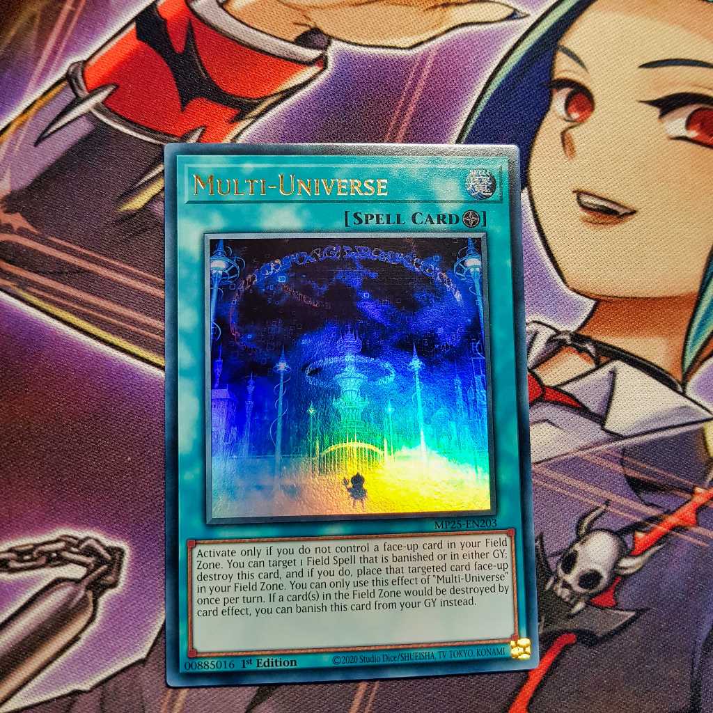Thẻ bài Yugioh chính hãng | Multi-Universe | MP25 Ultra Rare.